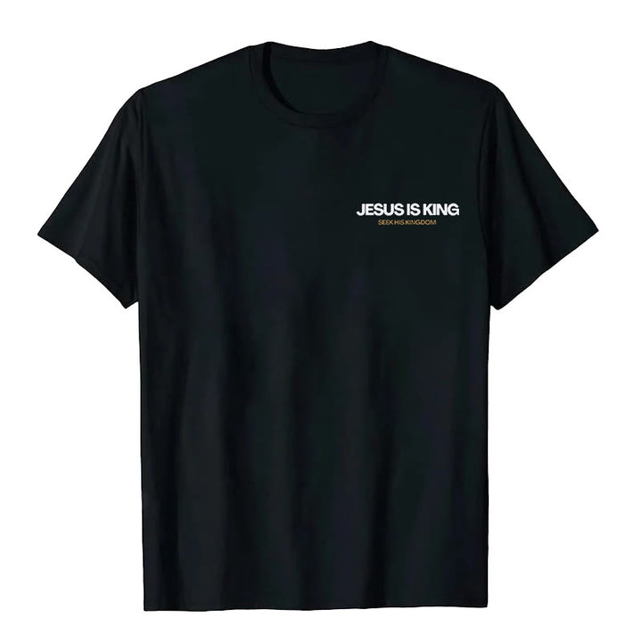 Christianartworkshop Jesus ​Is King T-shirt - image 5