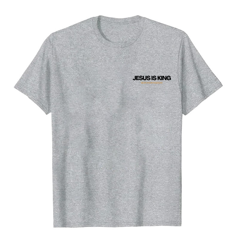 Christianartworkshop Jesus ​Is King T-shirt - image 26