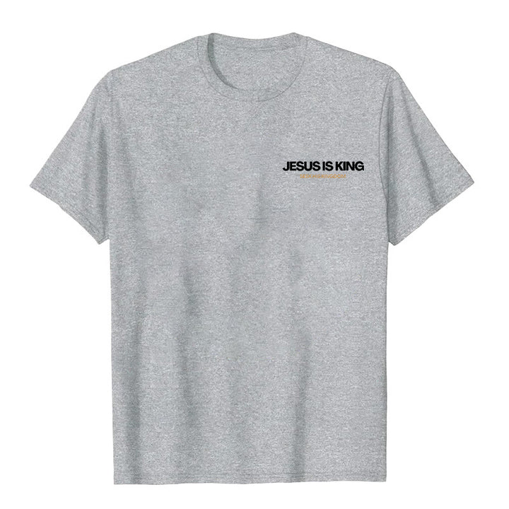 Christianartworkshop Jesus ​Is King T-shirt - image 26