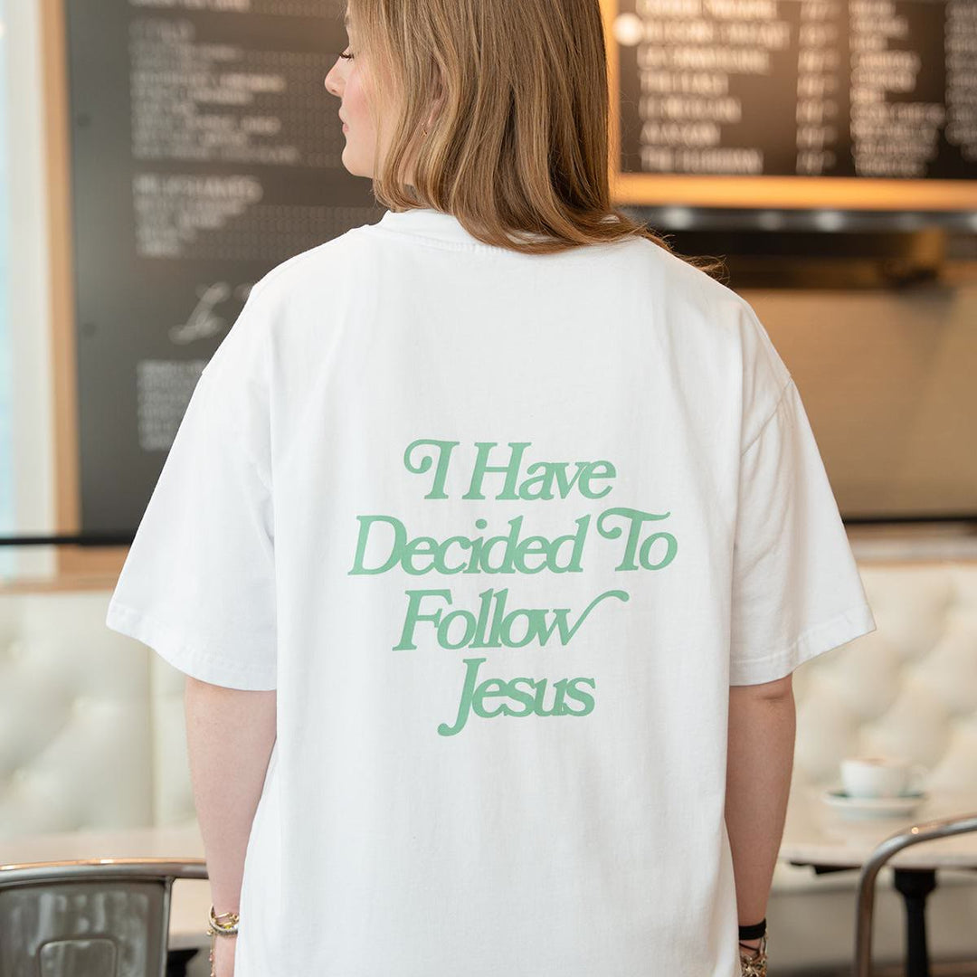 Christianartworkshop Follower of Jesus T-shirt - image 4