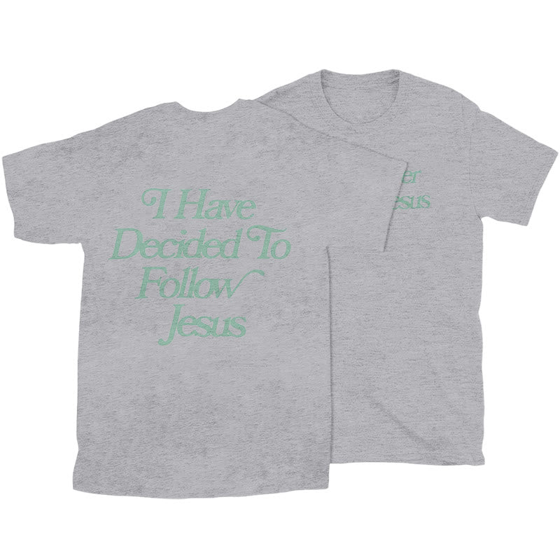Christianartworkshop Follower of Jesus T-shirt - Grey - 2XL - image 27