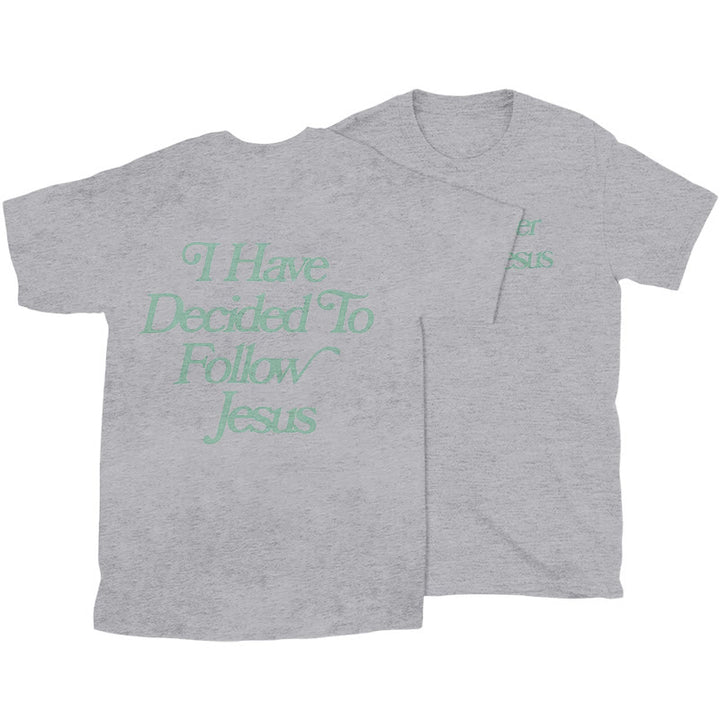 Christianartworkshop Follower of Jesus T-shirt - Grey - 2XL - image 27