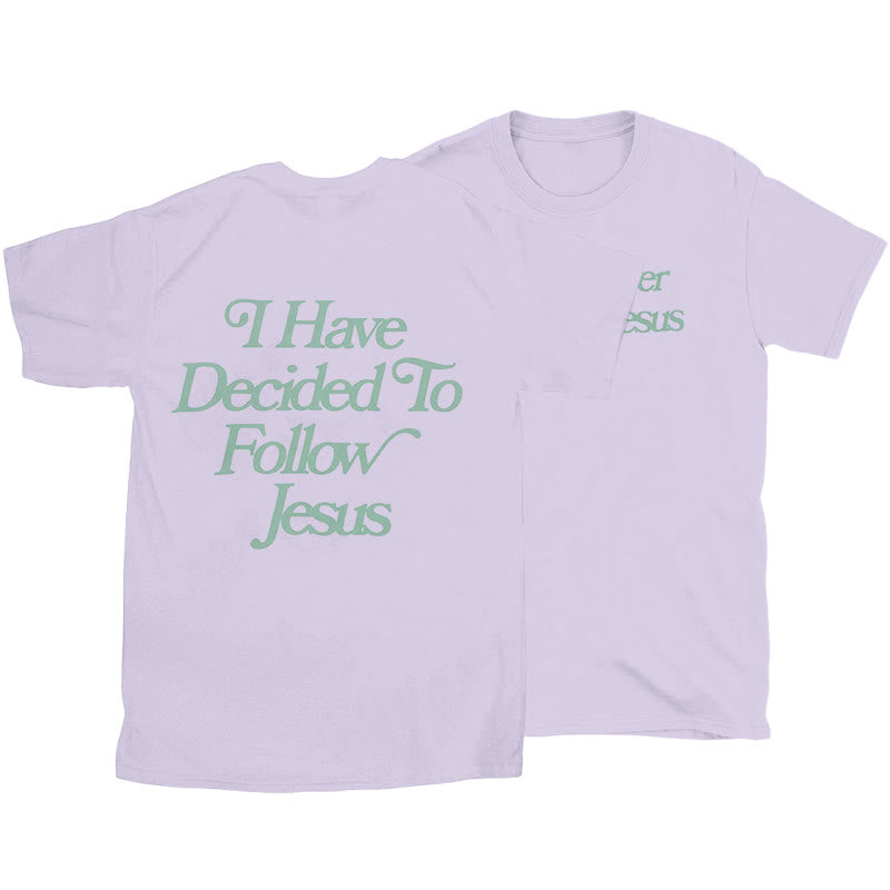 Christianartworkshop Follower of Jesus T-shirt - Purple - 2XL - image 18