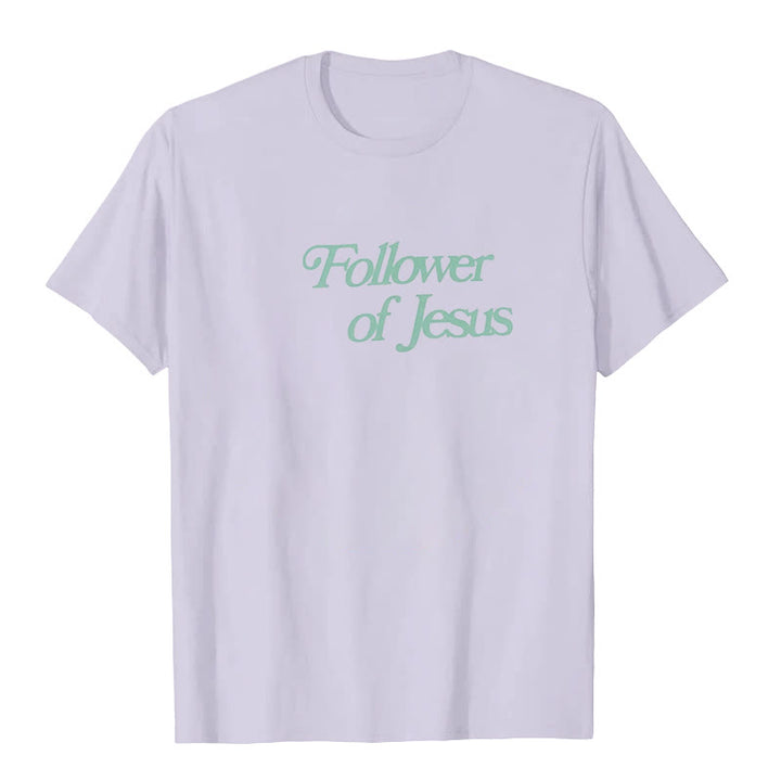 Christianartworkshop Follower of Jesus T-shirt - image 20