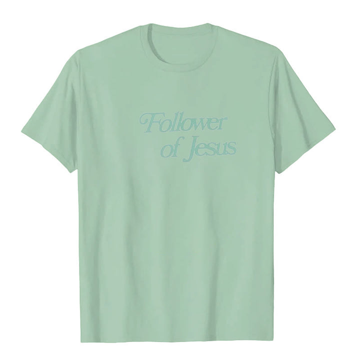 Christianartworkshop Follower of Jesus T-shirt - image 23