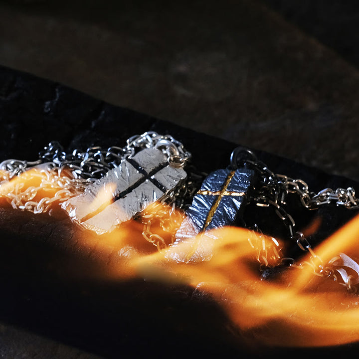 Christianartworkshop 999 Sterling Silver Vintage & Classic Cross Necklace: Symbol of Faith with Retro Allure - image 2