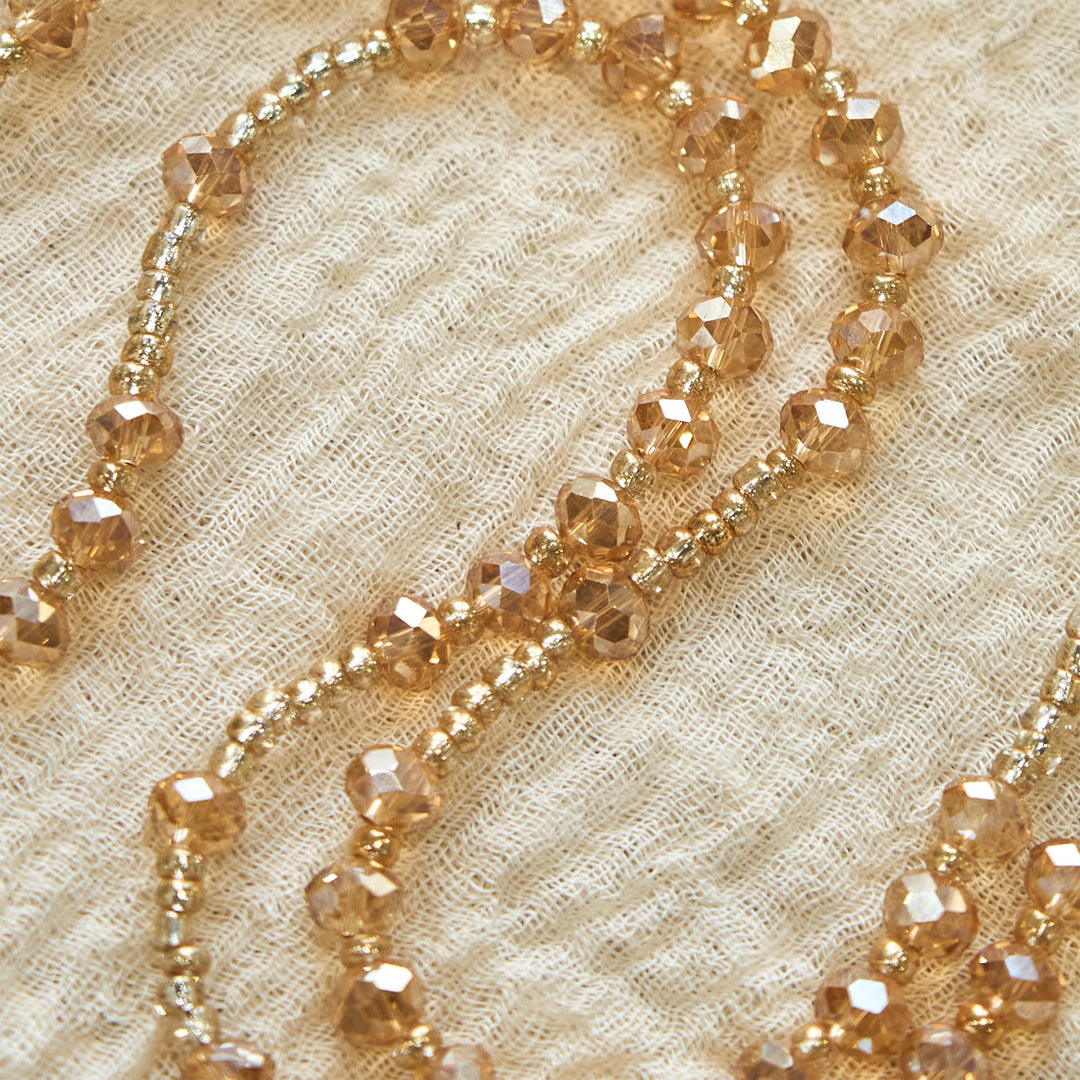 FREE Today: Champagne Crystal Our Lady of Guadalupe Rosary: A Divine Sparkle