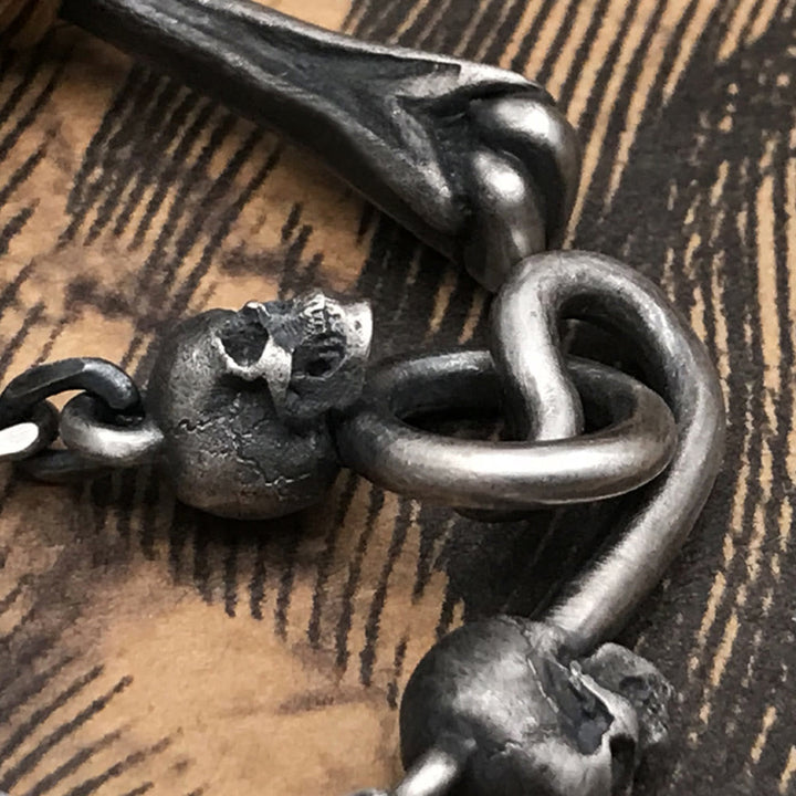 Christianartworkshop 925 Sterling Silver Minimalist Cross - Bone Necklace: Religious Emblem of Modern Spirituality - image 4