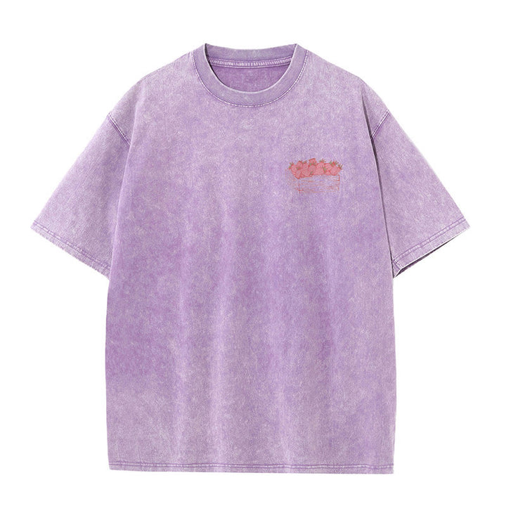 Christianartworkshop Fruit Of The Spirit Unisex Washed T-Shirt - image 16