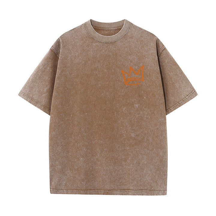 Christianartworkshop Seek First The Kingdom Christian Unisex Washed T-Shirt - image 10