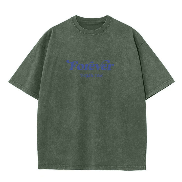 Christianartworkshop Eternal Word of God Unisex Washed T-Shirt