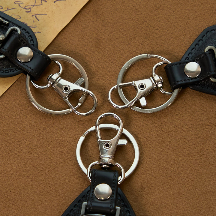 Christianartworkshop 12 Patterns Christian-Inspired Keychains Pendants: Faith on the Go