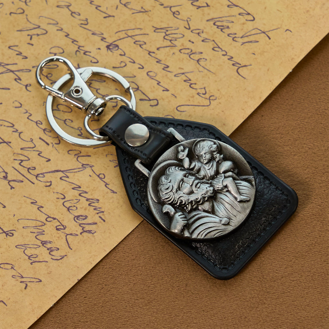 Christianartworkshop 12 Patterns Christian-Inspired Keychains Pendants: Faith on the Go