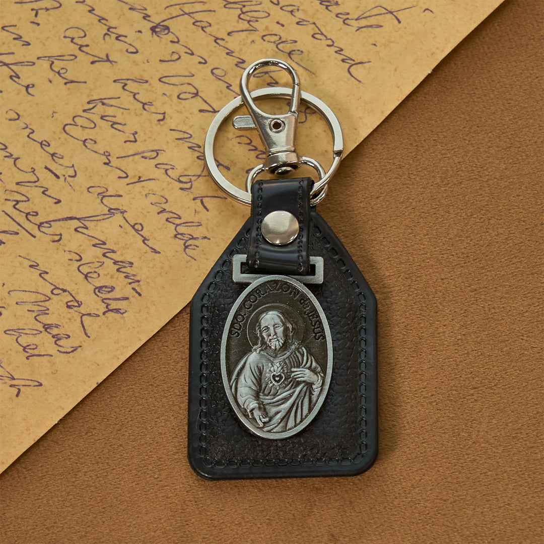 Christianartworkshop 12 Patterns Christian-Inspired Keychains Pendants: Faith on the Go
