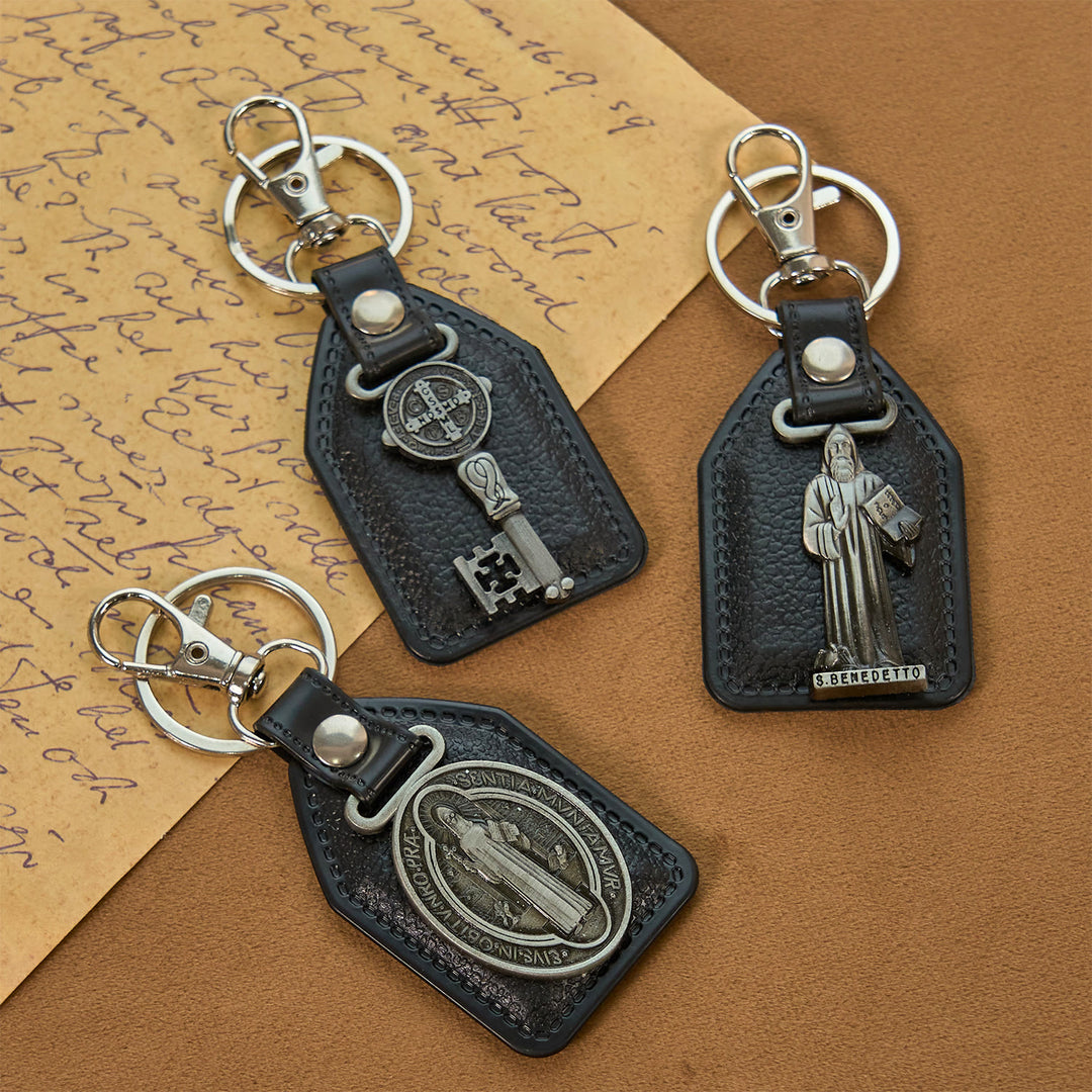 Christianartworkshop 12 Patterns Christian-Inspired Keychains Pendants: Faith on the Go