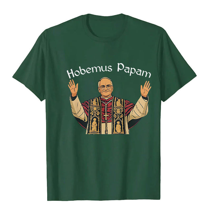 Christianartworkshop Robert Francis Prevost First American Pope T-shirt - Dark Green - 2XL - image 4