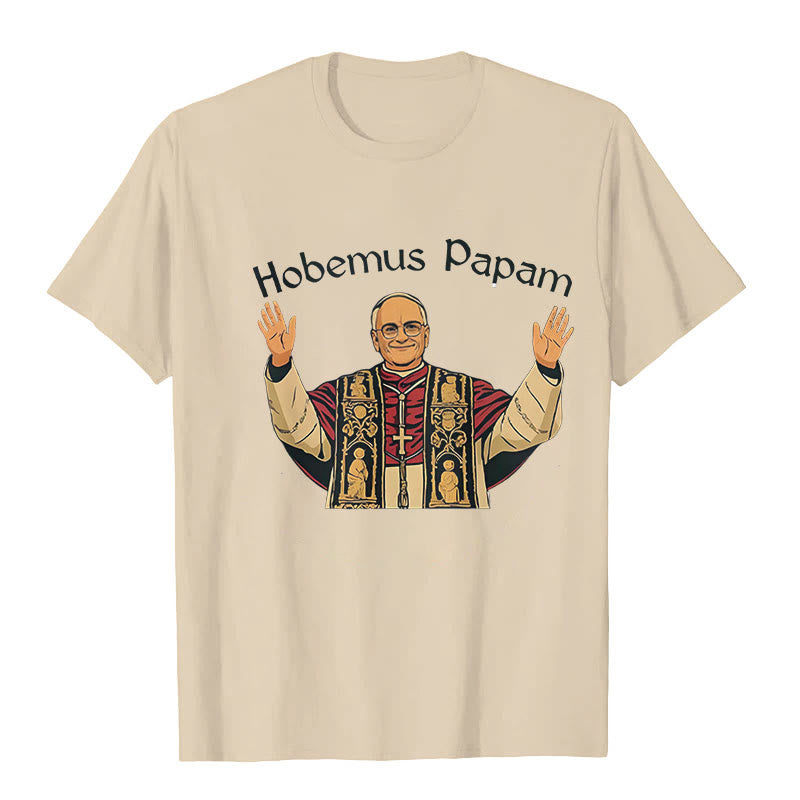 Christianartworkshop Robert Francis Prevost First American Pope T-shirt - Beige - 2XL - image 5