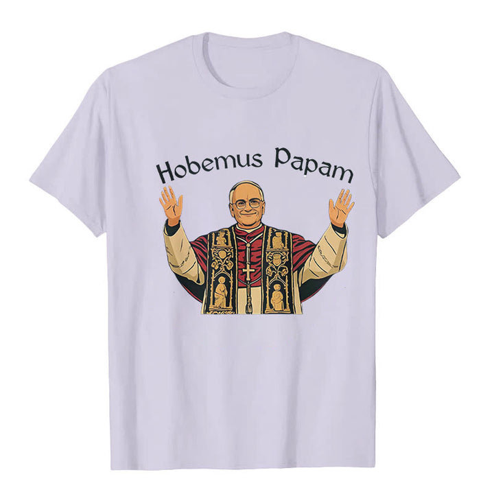 Christianartworkshop Robert Francis Prevost First American Pope T-shirt - Light Purple - 2XL - image 9