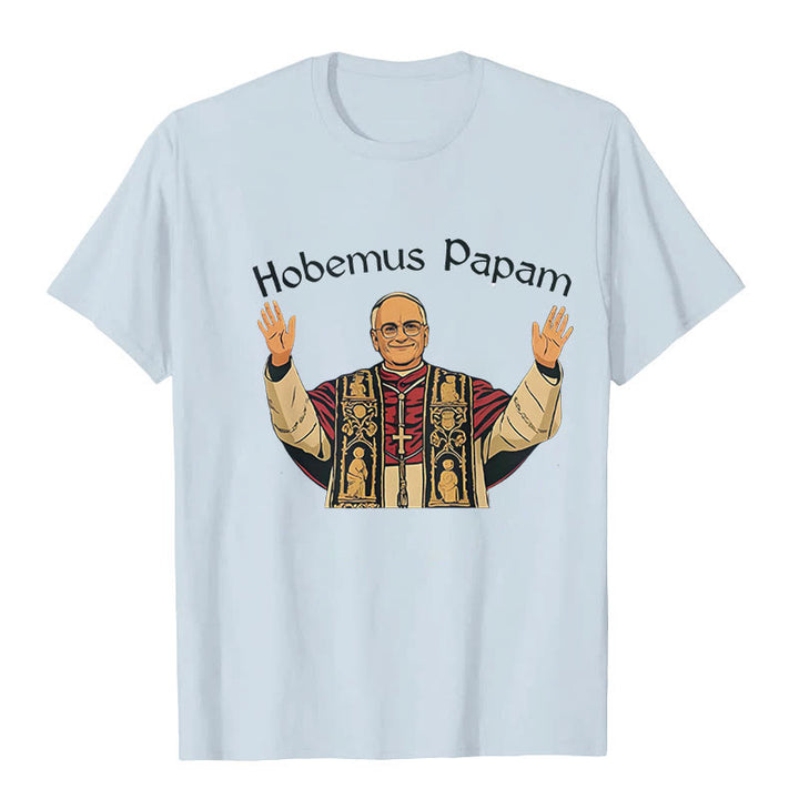 Christianartworkshop Robert Francis Prevost First American Pope T-shirt - Light Blue - 2XL - image 6