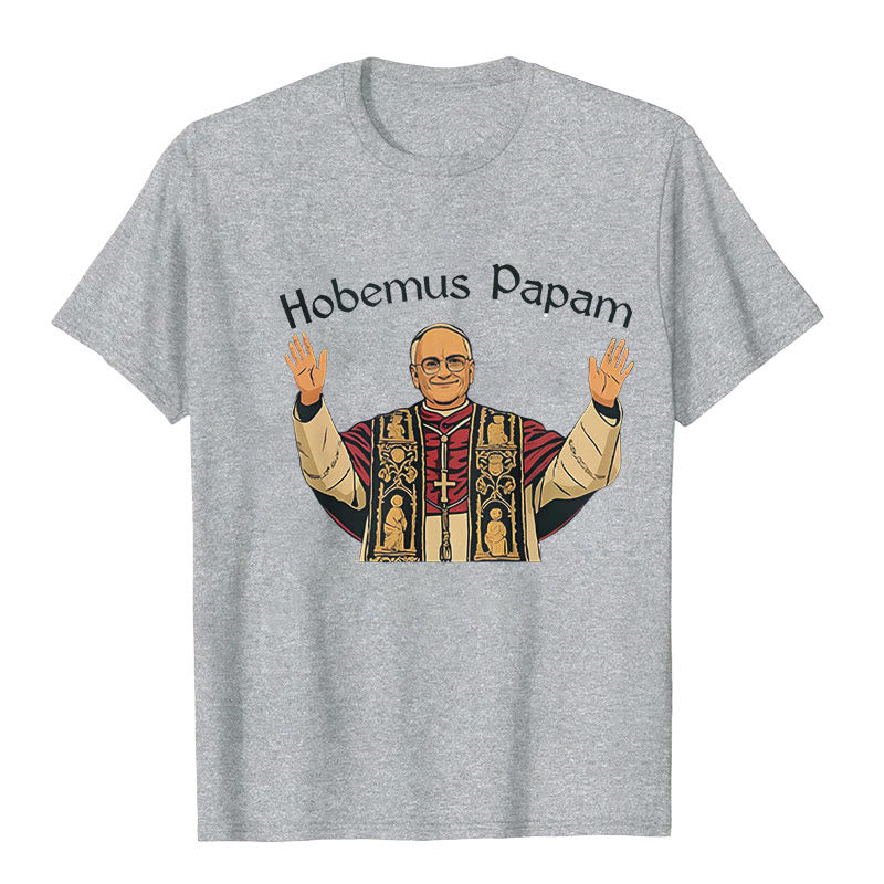 Christianartworkshop Robert Francis Prevost First American Pope T-shirt - Grey - 2XL - image 5