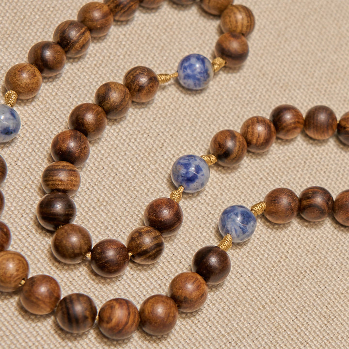 FREE Today: Virgin Mary & Crucifix of Wooden and Ceramics Beads Blessed Devotion Rosary - image 4