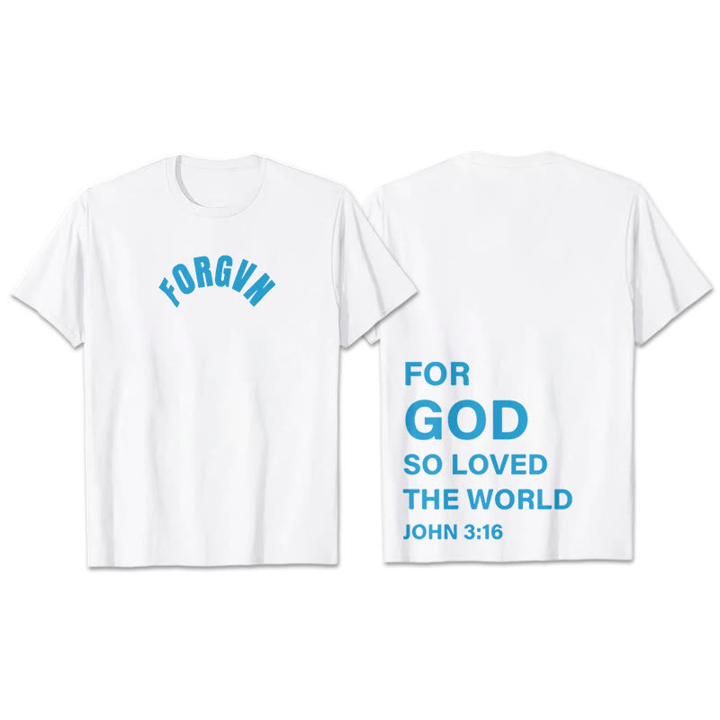 Christianartworkshop Forgvn T- Shirt - White - 2XL - image 2