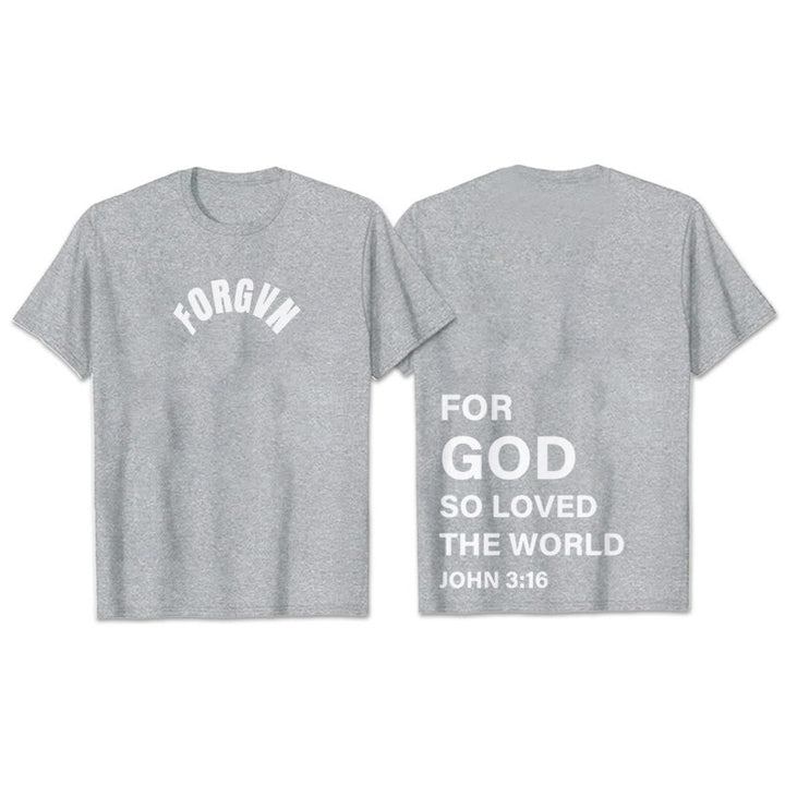 Christianartworkshop Forgvn T- Shirt - Grey - 2XL - image 11