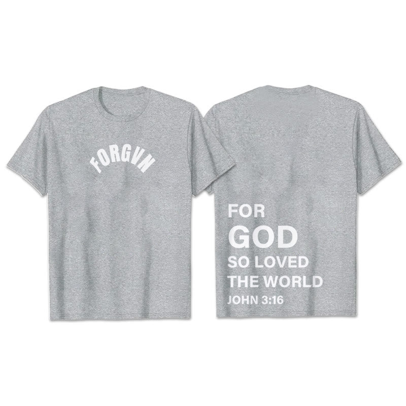 Christianartworkshop Forgvn T- Shirt - Grey - 2XL - image 15
