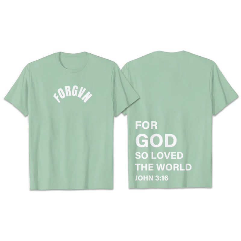 Christianartworkshop Forgvn T- Shirt - Grass Green - 2XL - image 27