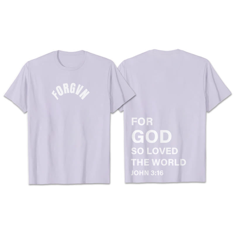 Christianartworkshop Forgvn T- Shirt - Purple - 2XL - image 24