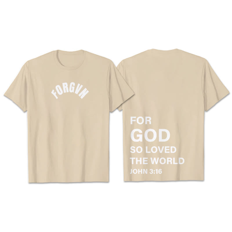 Christianartworkshop Forgvn T- Shirt - Beige - 2XL - image 8