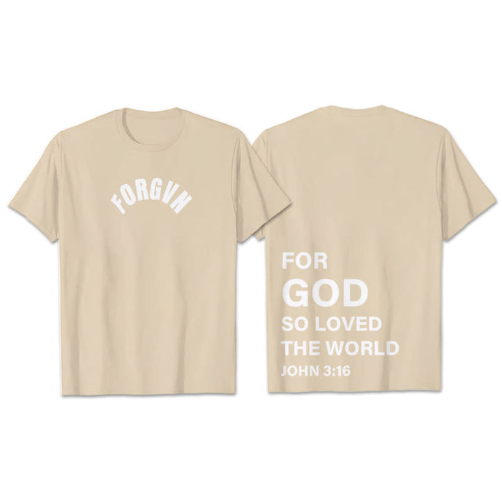 Christianartworkshop Forgvn T- Shirt - Beige - 2XL - image 12