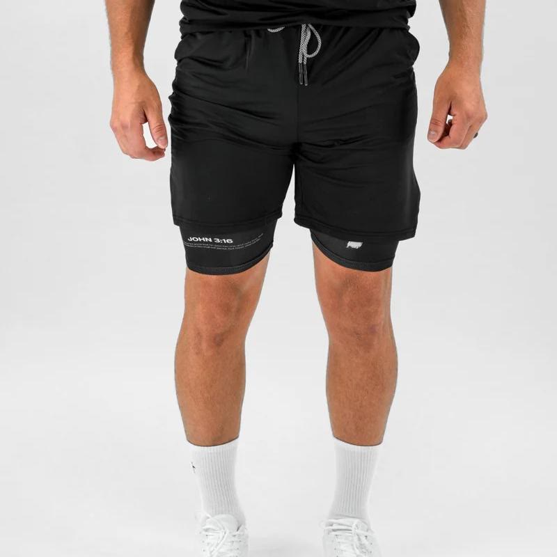 Christianartworkshop John 3:16 Cross Performance Shorts - image 5