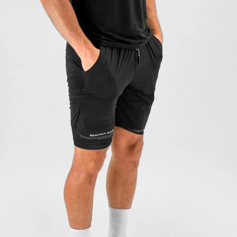 Christianartworkshop Isaiah 41:10 Angel & Devil Performance Shorts - image 8