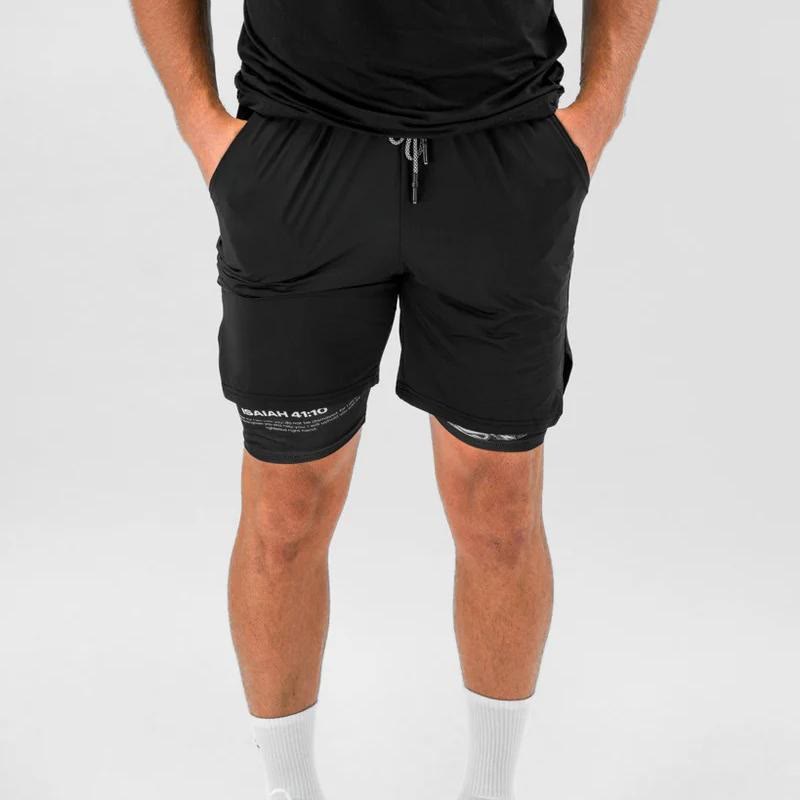Christianartworkshop Isaiah 41:10 Angel & Devil Performance Shorts - image 6