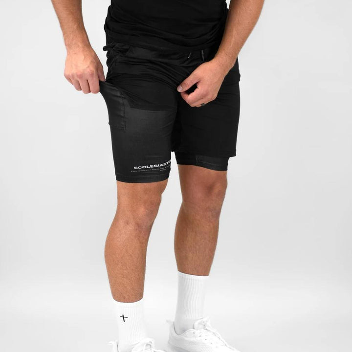 Christianartworkshop Ecclesiastes 3:8 Wings of War Performance Shorts - image 4