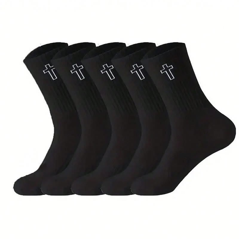 Christianartworkshop Sacred Cross Socks: Walk with Spiritual Grace - image 3