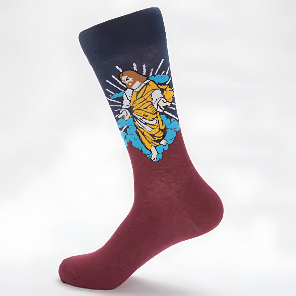 Christianartworkshop He Has Risen Blessed Jesus Socks: Grace for Every Step - image 2
