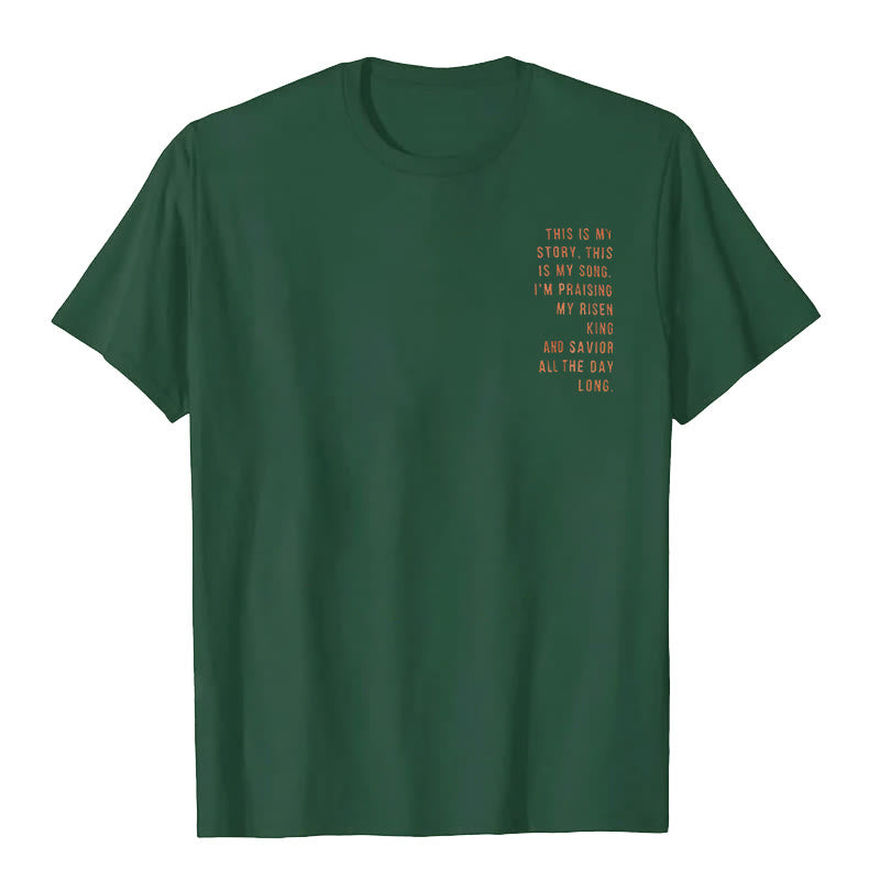 Christianartworkshop This is My Story, This is My Song Graphic T-Shirt