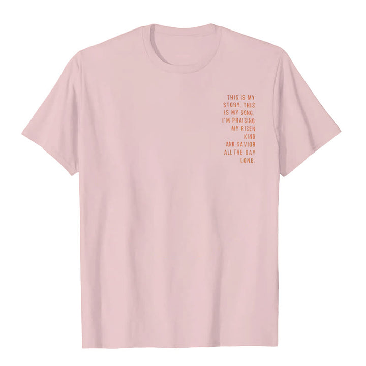 Christianartworkshop This is My Story, This is My Song Graphic T-Shirt