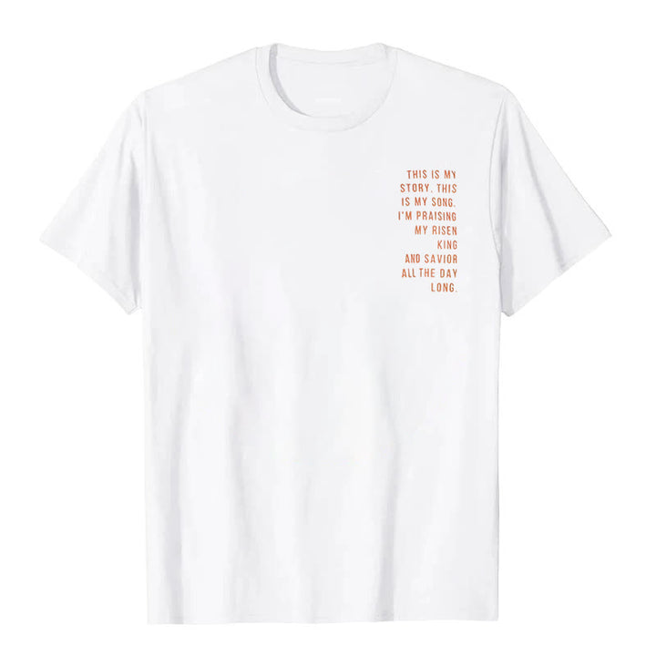 Christianartworkshop This is My Story, This is My Song Graphic T-Shirt