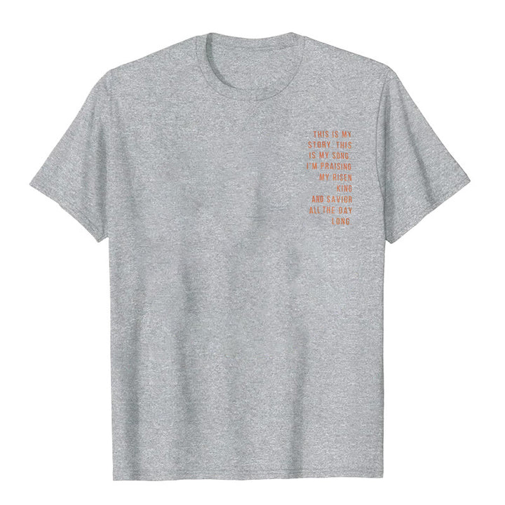 Christianartworkshop This is My Story, This is My Song Graphic T-Shirt