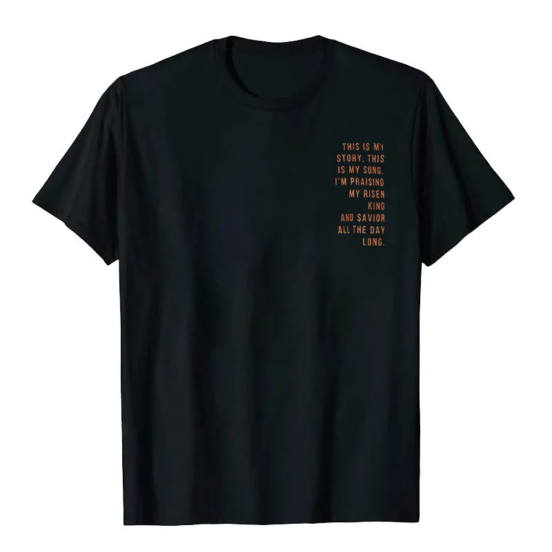 Christianartworkshop This is My Story, This is My Song Graphic T-Shirt