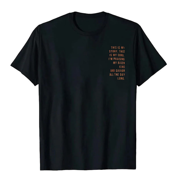 Christianartworkshop This is My Story, This is My Song Graphic T-Shirt