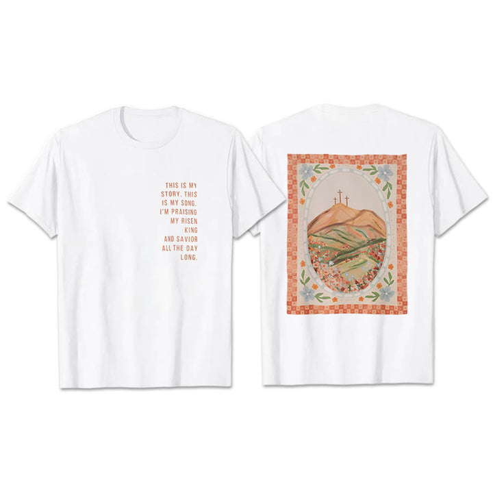 Christianartworkshop This is My Story, This is My Song Graphic T-Shirt