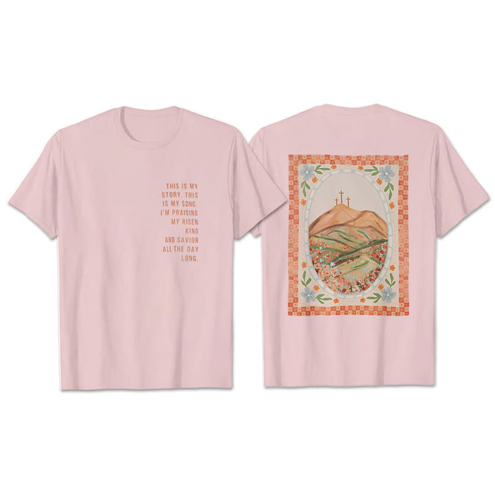 Christianartworkshop This is My Story, This is My Song Graphic T-Shirt