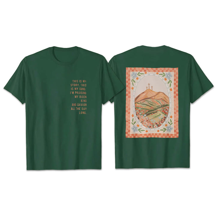 Christianartworkshop This is My Story, This is My Song Graphic T-Shirt