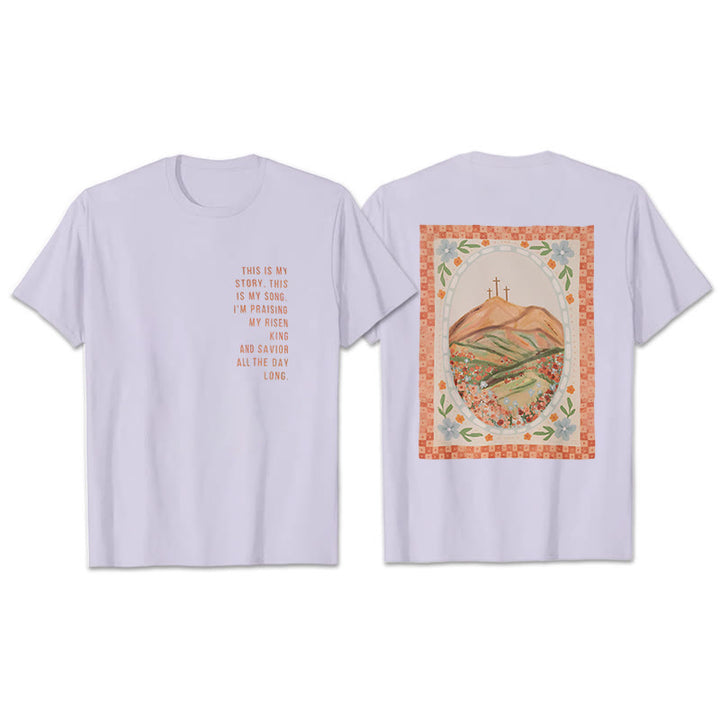 Christianartworkshop This is My Story, This is My Song Graphic T-Shirt
