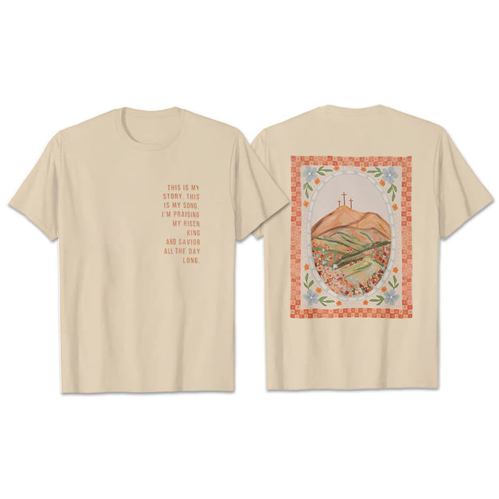 Christianartworkshop This is My Story, This is My Song Graphic T-Shirt