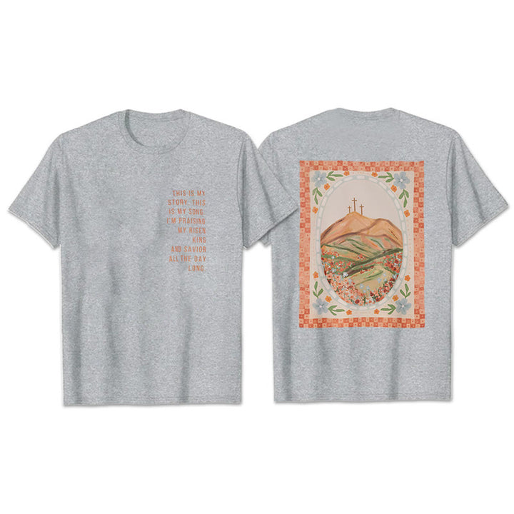 Christianartworkshop This is My Story, This is My Song Graphic T-Shirt